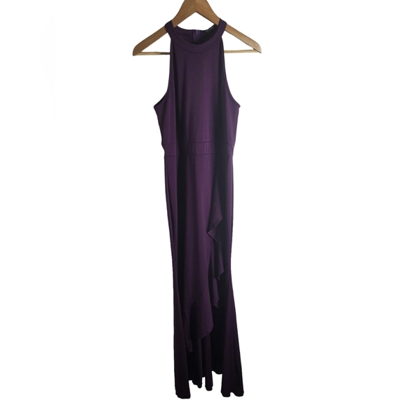 Chic Sleeveless Maxi Dress in Deep Purple - Picture 1 of 8